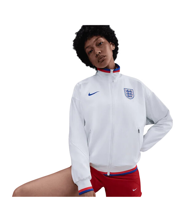 nike england anthem jakke hjemmebane 2025 dame hvid f100