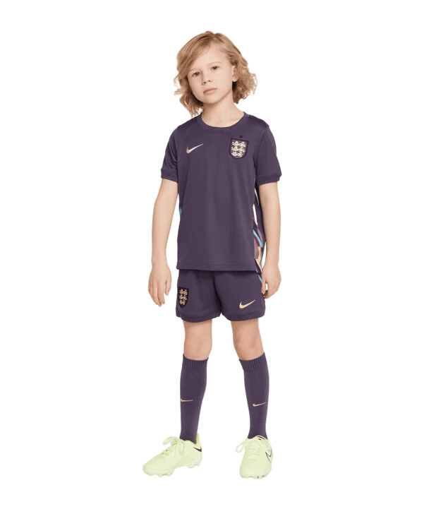 nike england minisæt udebane em 2024 lilla f573