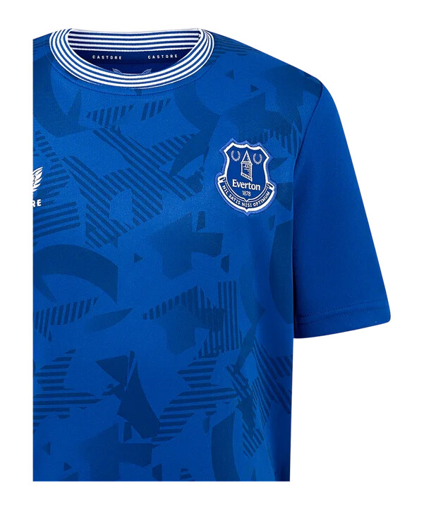 castore fc everton hjemmebanetrøje 20242025 børn blå f030