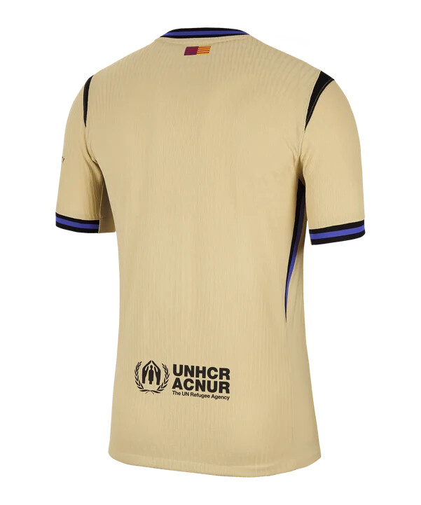 nike fc barcelona autentisk udebanetrøje 202526 guld f784