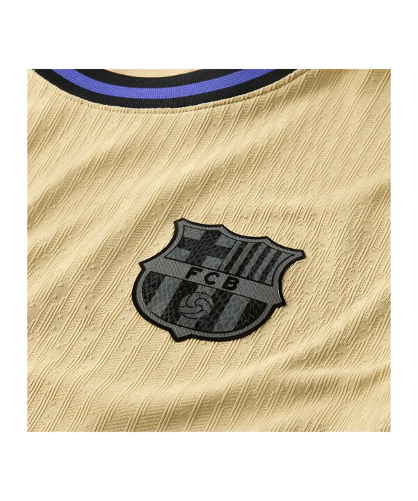 nike fc barcelona autentisk udebanetrøje 202526 guld f784