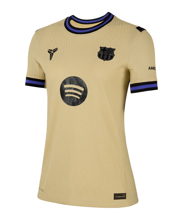 nike fc barcelona authentic udebanetrøje 20252026 dame guld f783