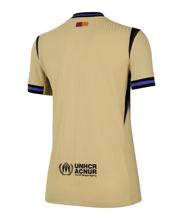 nike fc barcelona authentic udebanetrøje 20252026 dame guld f783