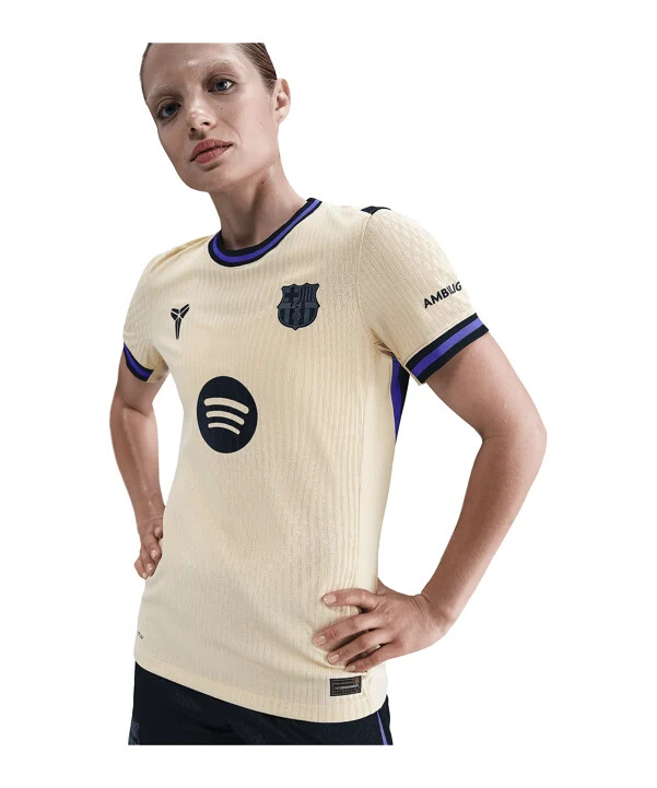 nike fc barcelona authentic udebanetrøje 20252026 dame guld f783