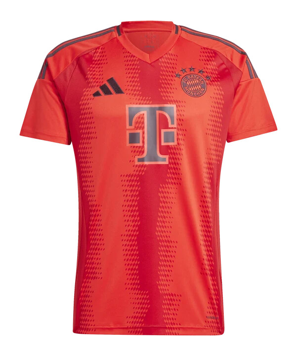 adidas fc bayern münchen hjemmebanetrøje 20242025 børn rød