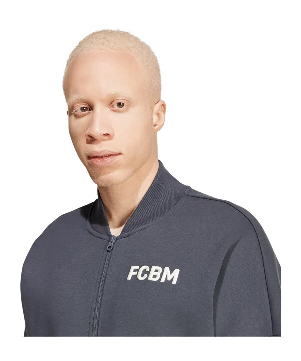 adidas fc bayern münchen szn sweatshirt grå