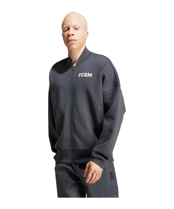 adidas fc bayern münchen szn sweatshirt grå