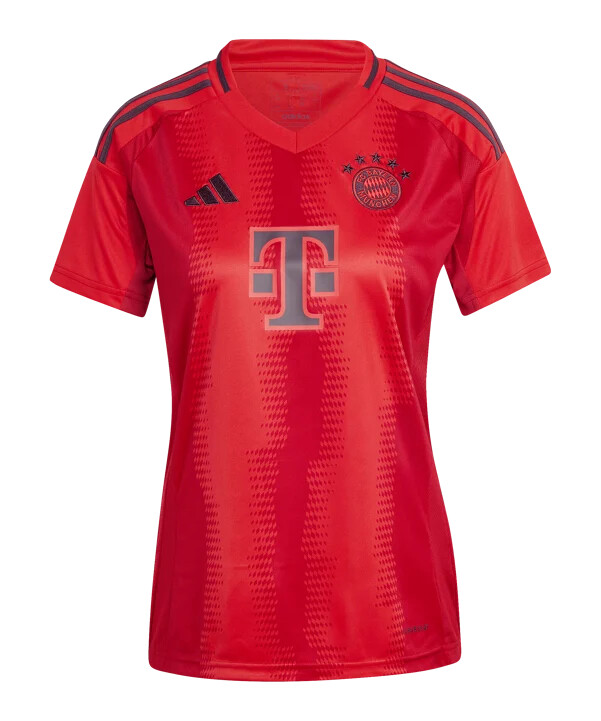 adidas fc bayern münchen hjemmebanetrøje 20242025 dame rød