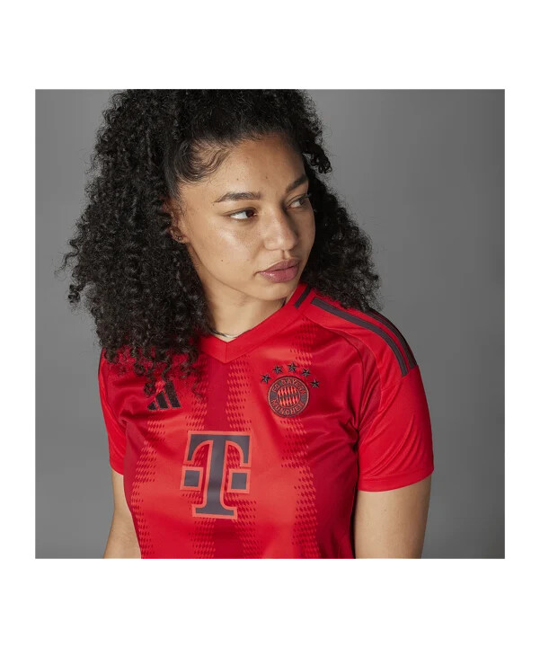 adidas fc bayern münchen hjemmebanetrøje 20242025 dame rød