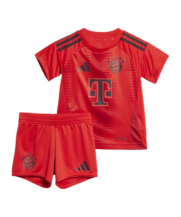 adidas fc bayern münchen babysæt hjemme 202425 børn rød