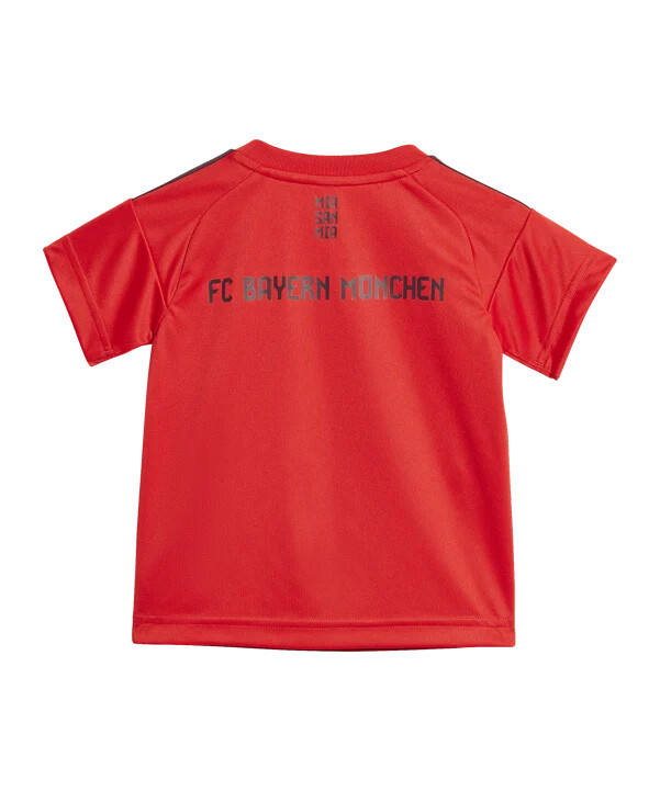adidas fc bayern münchen babysæt hjemme 202425 børn rød