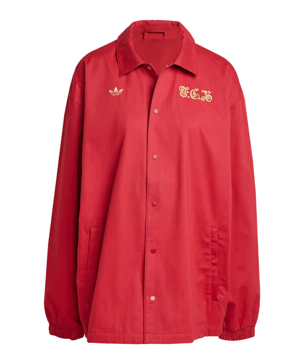 adidas originals fc bayern münchen 125-års jubilæumsjakke rød