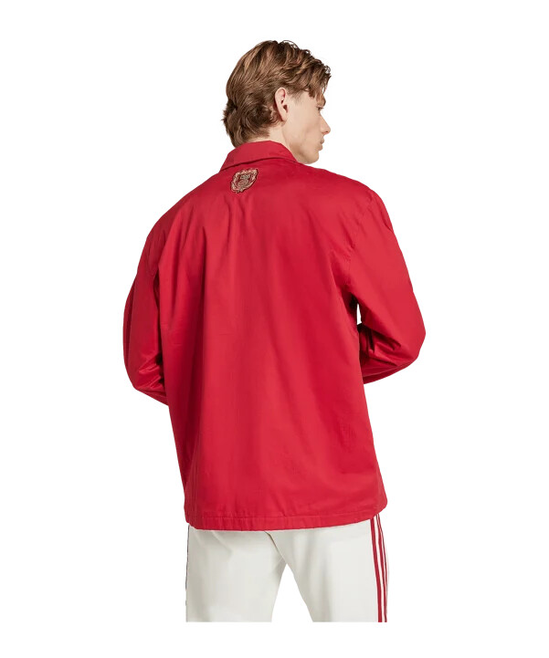 adidas originals fc bayern münchen 125-års jubilæumsjakke rød