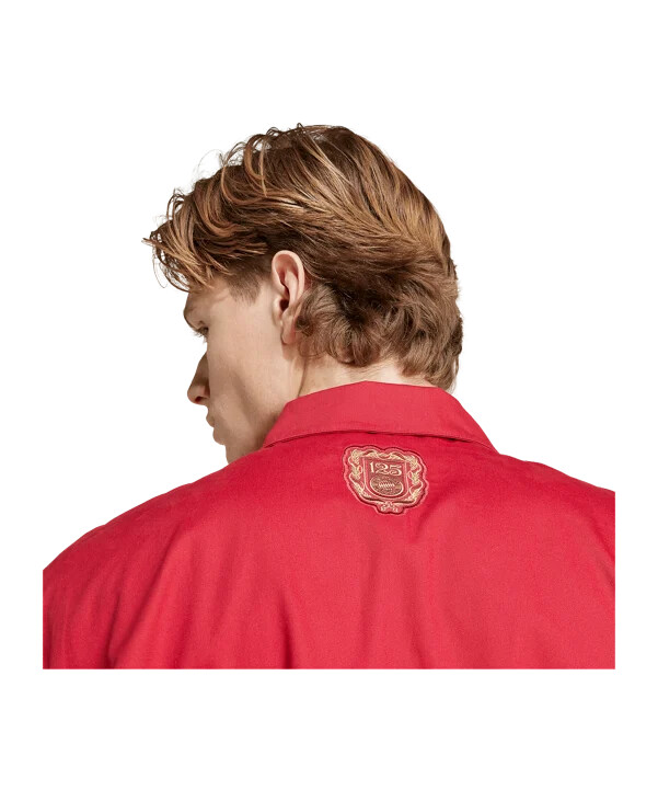 adidas originals fc bayern münchen 125-års jubilæumsjakke rød