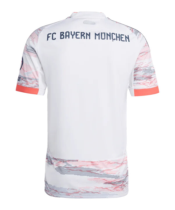 adidas fc bayern münchen udebanetrøje 202526 børn hvid