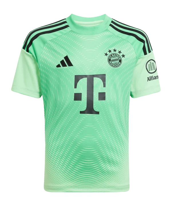 adidas fc bayern münchen målmandstrøje 202526 børn grøn