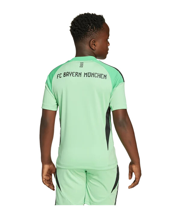 adidas fc bayern münchen målmandstrøje 202526 børn grøn