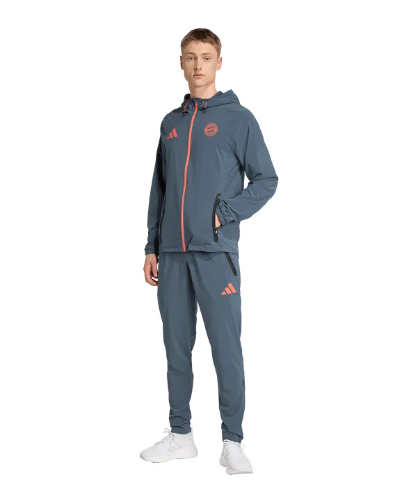 adidas fc bayern münchen tech travel bukser grå