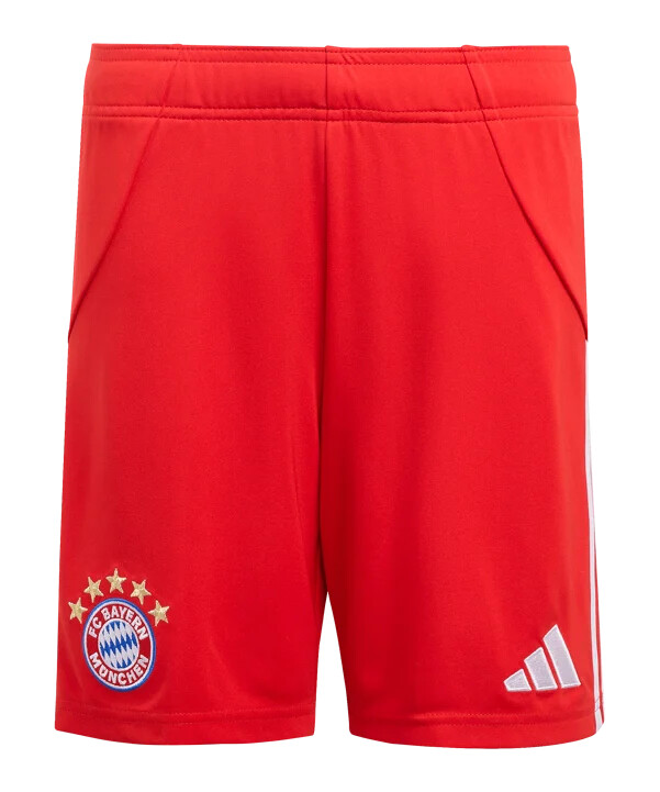 adidas fc bayern münchen hjemmebaneshorts 20252026 børn rød