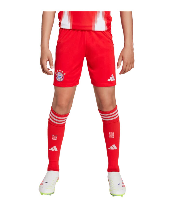 adidas fc bayern münchen hjemmebaneshorts 20252026 børn rød