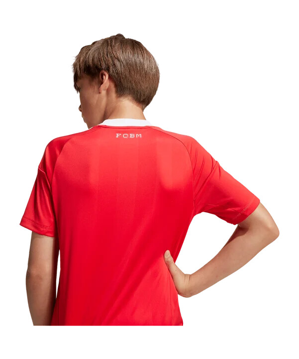 adidas fc bayern münchen målmandstrøje 3. klasse 20252026 børn rød