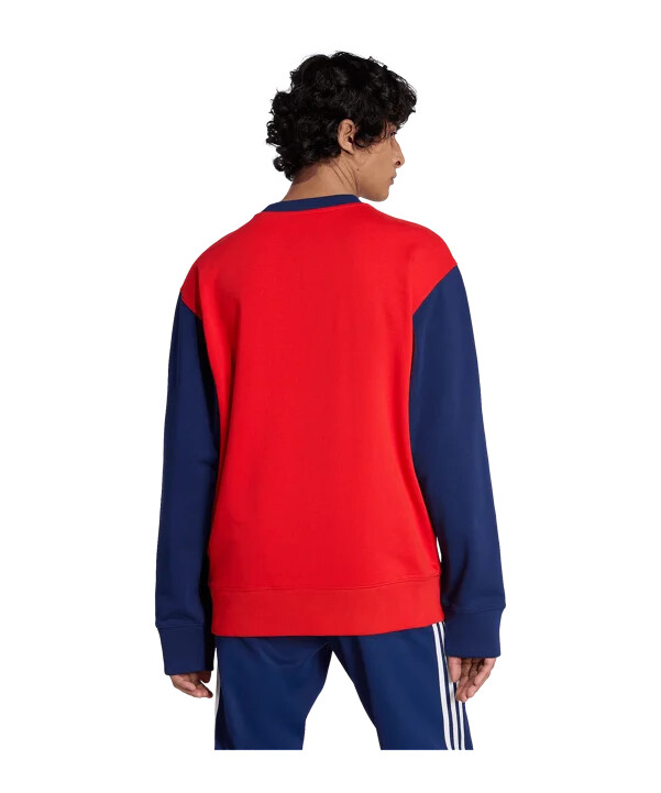 adidas fc bayern münchen lfstlr sweatshirt rød