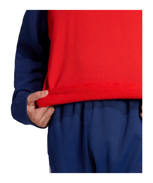 adidas fc bayern münchen lfstlr sweatshirt rød