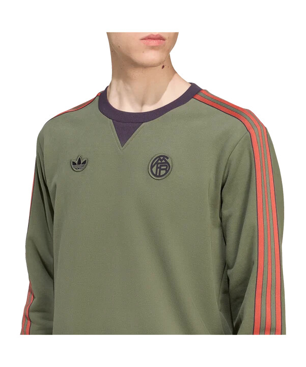 adidas fc bayern münchen icon sweatshirt grøn