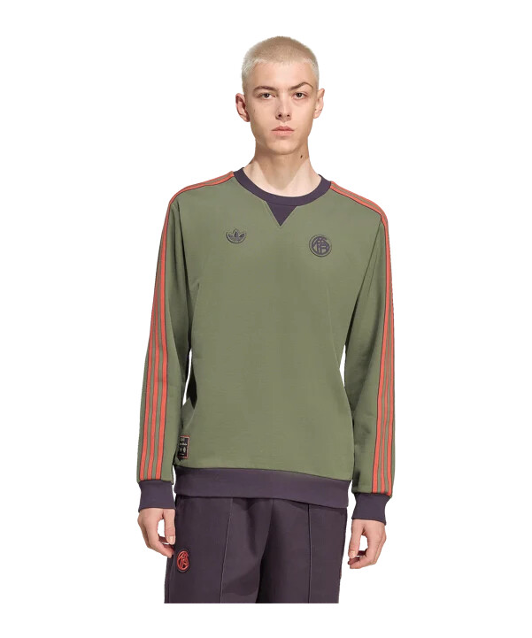 adidas fc bayern münchen icon sweatshirt grøn