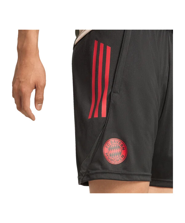 adidas fc bayern münchen tiro25 europæiske konkurrencetræningsshorts 20252026 sort