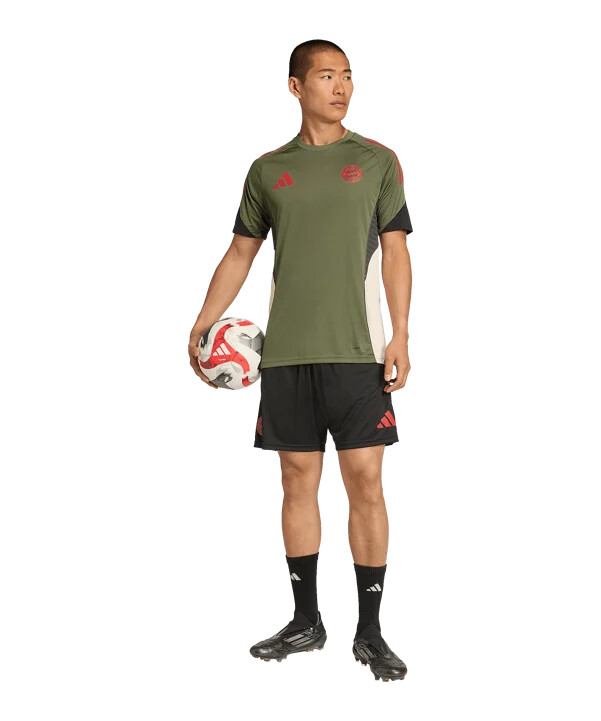 adidas fc bayern münchen tiro25 europæiske konkurrencetræningsshorts 20252026 sort