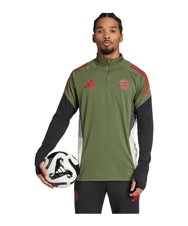 adidas fc bayern münchen tiro25 europæisk konkurrencetræningstrøje 20252026 grøn
