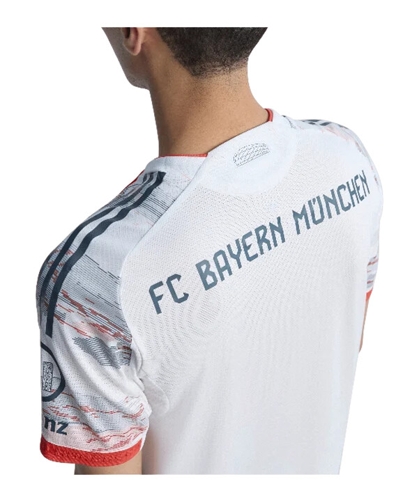 adidas fc bayern münchen autentisk udebanetrøje 202526 hvid