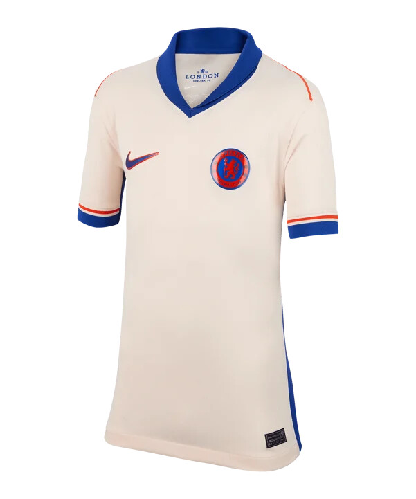 nike fc chelsea london udebanetrøje 202425 børn beige f839