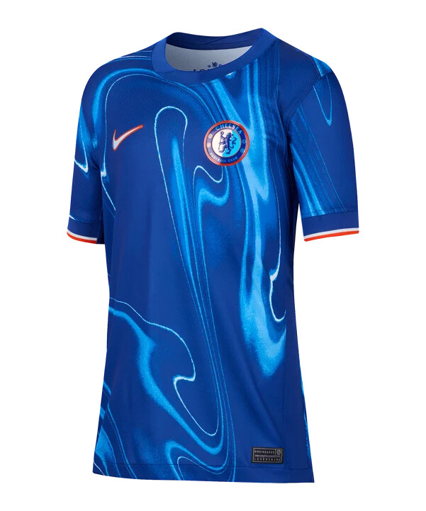 nike fc chelsea london hjemmebanetrøje 202425 børn blå f496