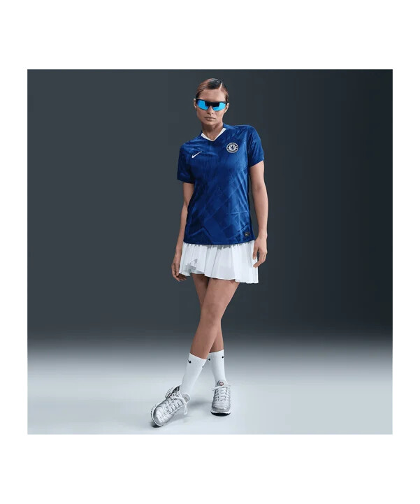 nike fc chelsea london hjemmebanetrøje 20252026 dame blå f496