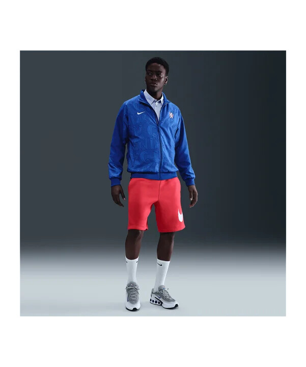 nike fc chelsea london strike anthem jakke blå f495