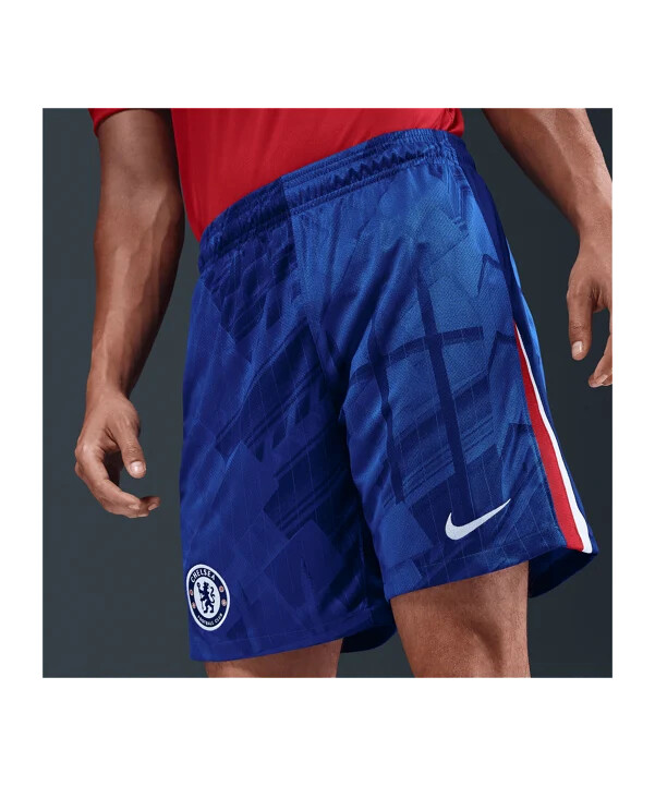nike fc chelsea london hjemmebaneshorts 20252026 blå f495