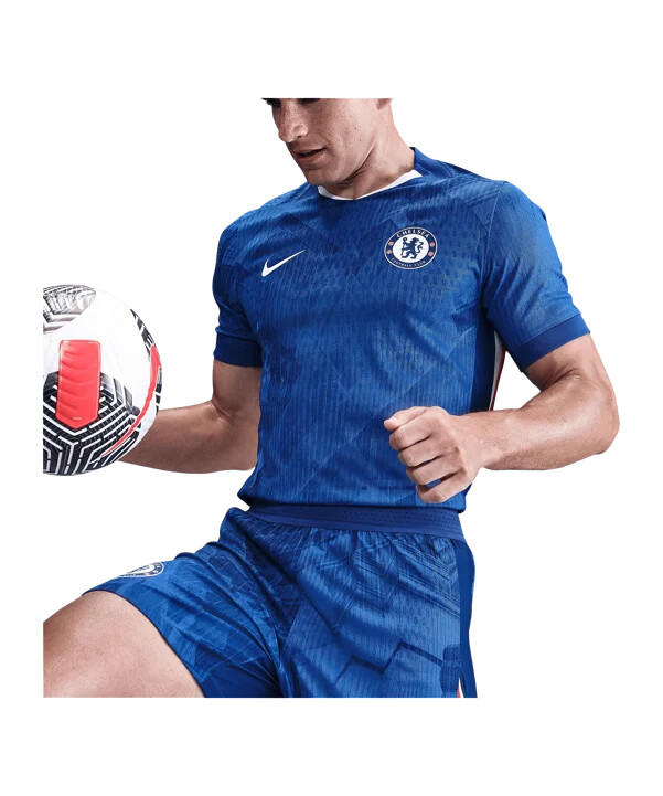 nike fc chelsea london hjemmebaneshorts 20252026 blå f495