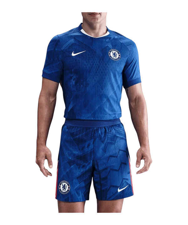 nike fc chelsea london hjemmebaneshorts 20252026 blå f495