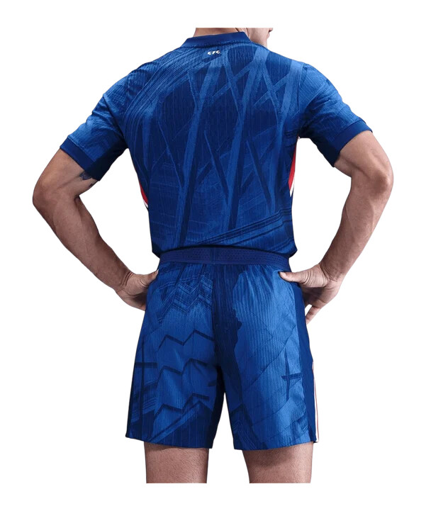 nike fc chelsea london hjemmebaneshorts 20252026 blå f495