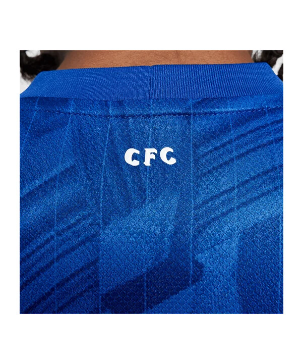 nike fc chelsea london hjemmebanetrøje 202526 børn blå f496