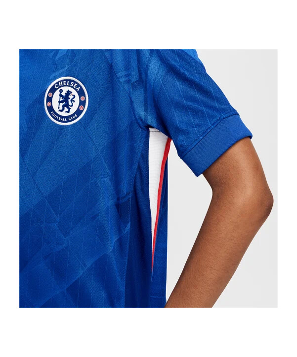 nike fc chelsea london hjemmebanetrøje 202526 børn blå f496