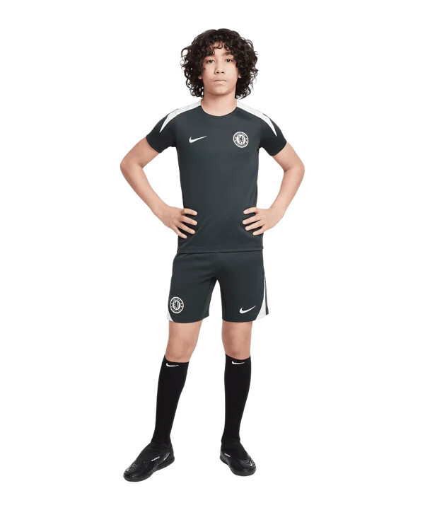 nike fc chelsea london træningstrøje børn grøn f347