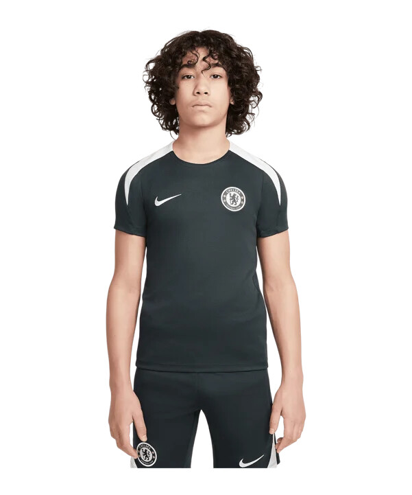 nike fc chelsea london træningstrøje børn grøn f347