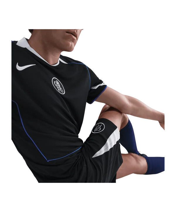 nike fc chelsea london shorts 3. klasse 20252026 sort f010