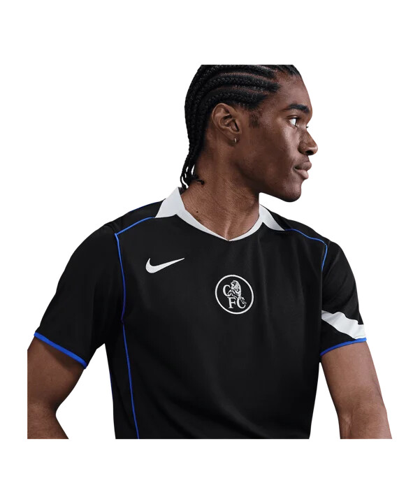 nike fc chelsea london 3. holdstrøje 20252026 sort f011