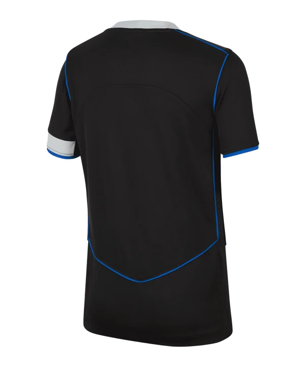 nike fc chelsea london 3. holdstrøje 20252026 børn sort f011