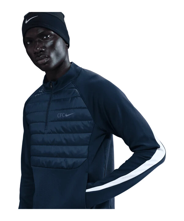 nike fc chelsea london academy top sweatshirt blå f451