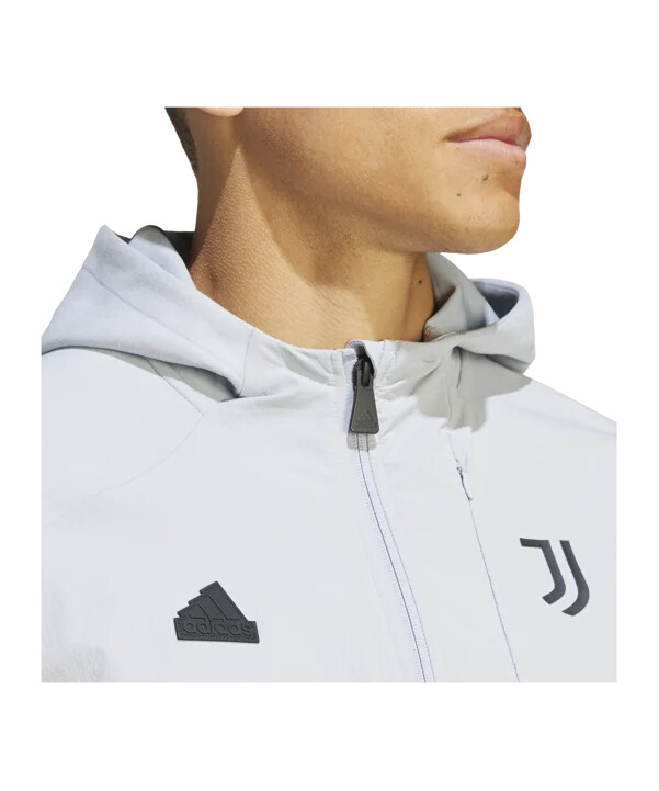 adidas juventus turin d4gmd hættetrøje grå